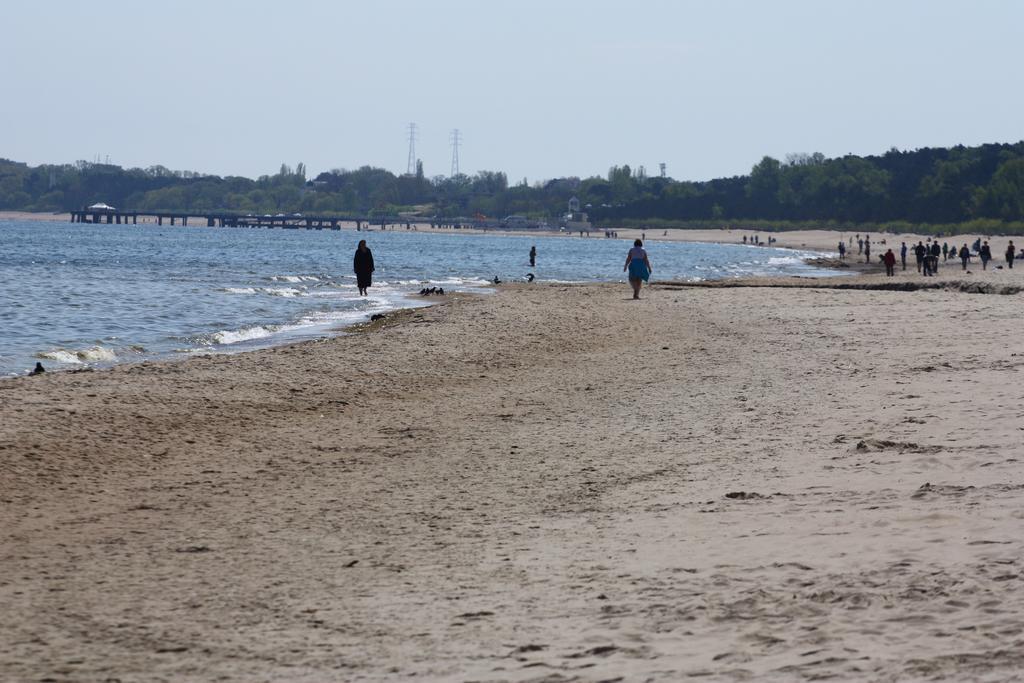 Apartament di Mare Gdansk Bagian luar foto